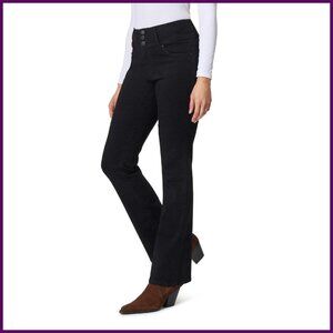 High Rise Bootcut Jeans, 60% Stretch Denim, 32" Inseam, Size 0-17